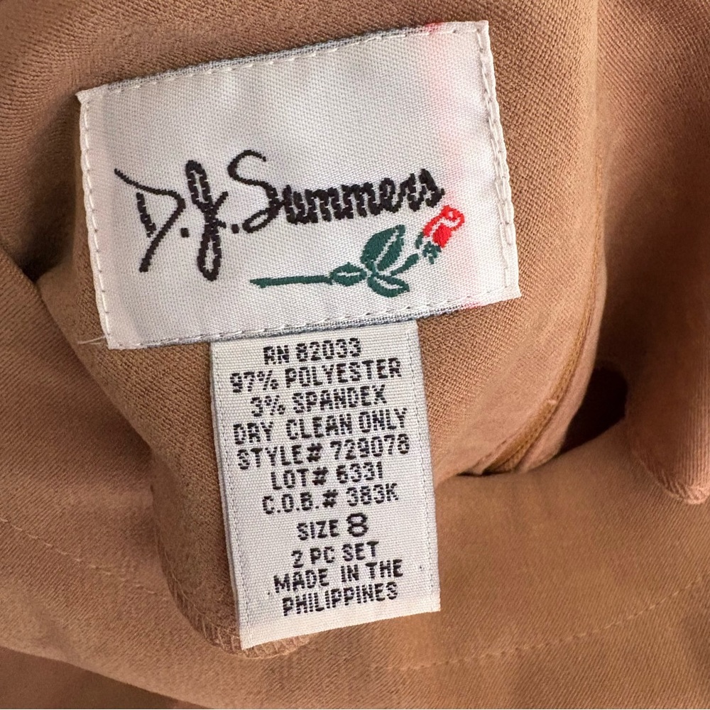 DJ Summers Vintage Sleeveless Dress and Jacket - Picture 10 of 10